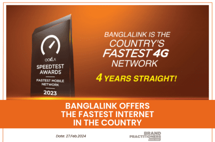 Banglalink offers the Fastest Internet in the Country