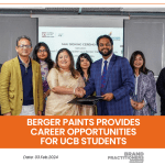 Berger Paints Provides Career Opportunities for UCB Students