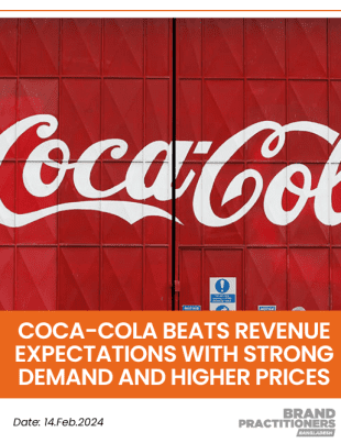 Coca-Cola Beats Revenue Expectations with Strong Demand and Higher Prices