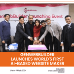 GenWebBuilder launches world's first AI-based website maker