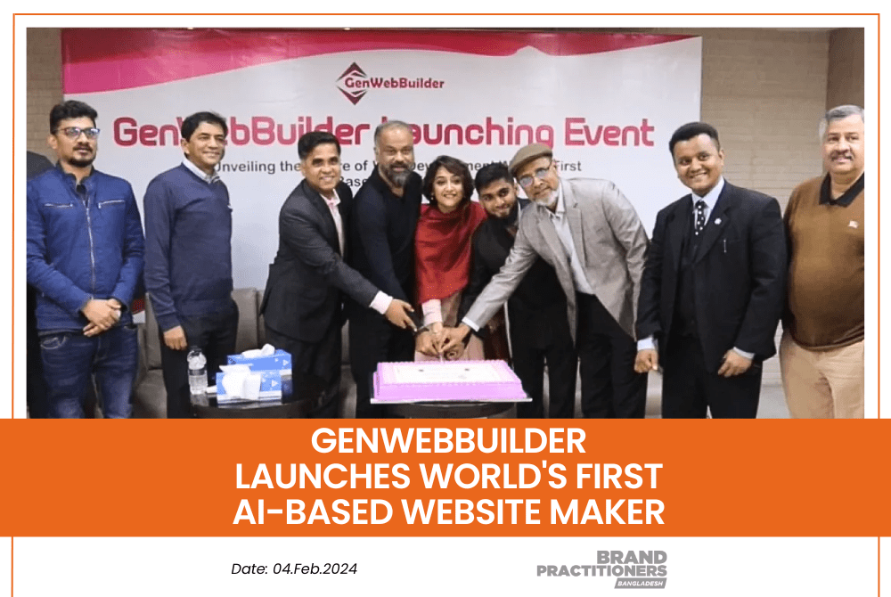 GenWebBuilder launches world's first AI-based website maker