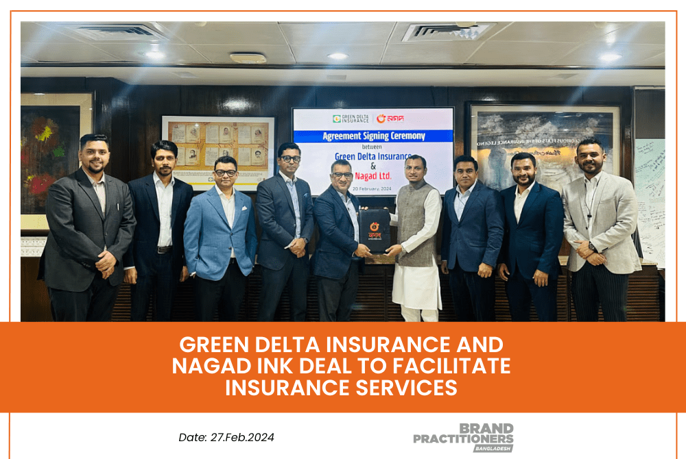 Green Delta Insurance and Nagad ink deal to facilitate insurance services