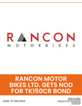 Rancon Motor Bikes Ltd. gets nod for Tk150cr bond