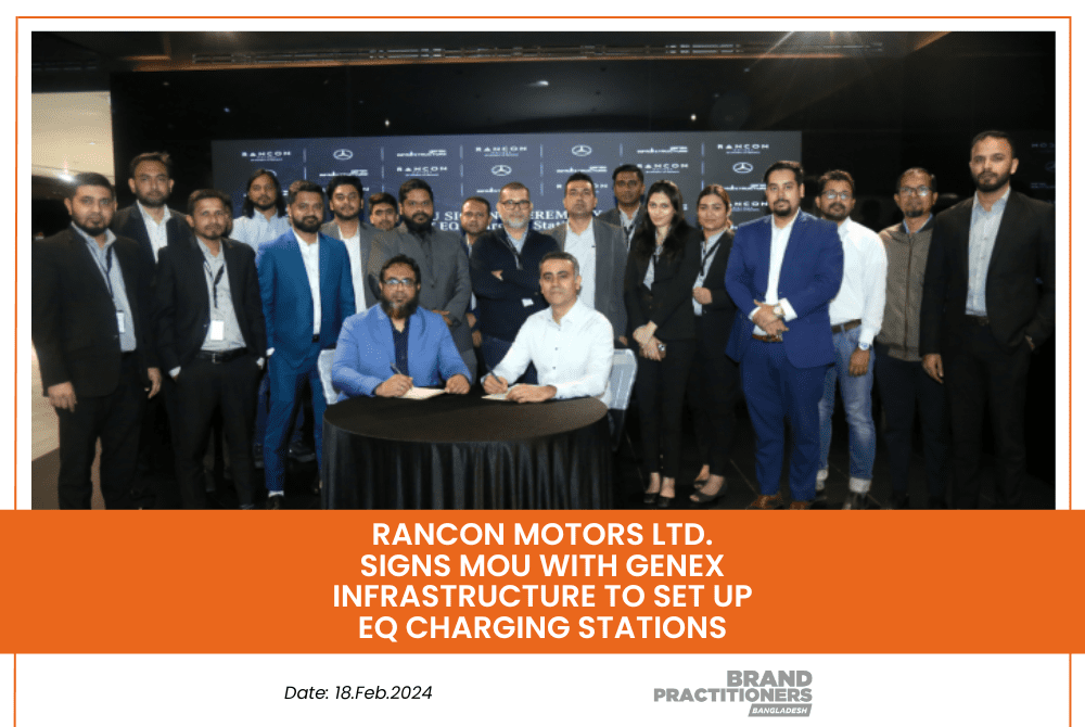 Rancon Motors Ltd. signs MoU with Genex Infrastructure to set up eq charging stations