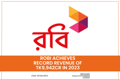 Robi Achieves Record Revenue of Tk9,942cr in 2023