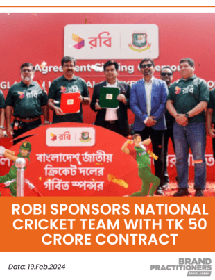 Robi Sponsors National Cricket Team with Tk 50 Crore Contract