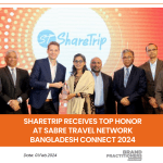 ShareTrip Receives Top Honor at Sabre Travel Network Bangladesh Connect 2024
