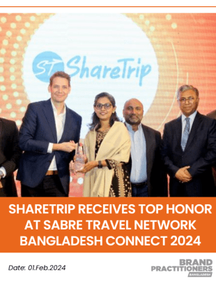 ShareTrip Receives Top Honor at Sabre Travel Network Bangladesh Connect 2024