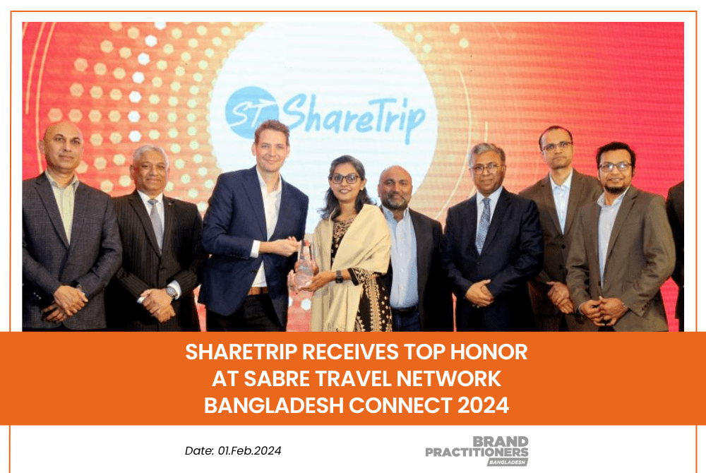 ShareTrip Receives Top Honor at Sabre Travel Network Bangladesh Connect 2024