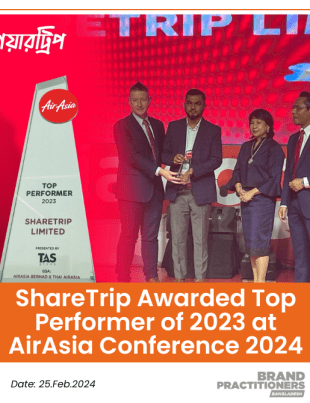 ShareTrip awarded Top Performer of 2023 at AirAsia Conference 2024