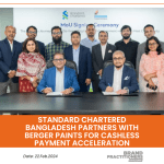 Standard Chartered Bangladesh Partners with Berger Paints for Cashless Payment Acceleration