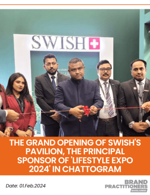 The Grand Opening Of SWISH's Pavilion, the Principal Sponsor Of 'Lifestyle Expo 2024' in Chattogram