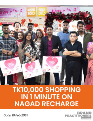 Tk10,000 shopping in 1 minute on Nagad recharge