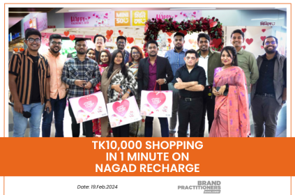 Tk10,000 shopping in 1 minute on Nagad recharge