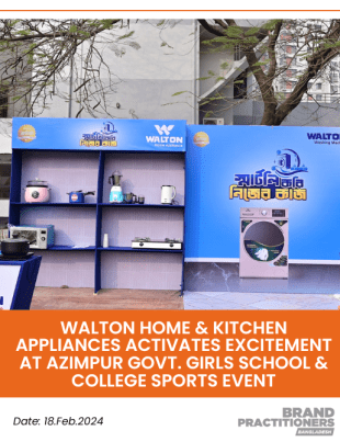 Walton Home & Kitchen Appliances Activates Excitement at Azimpur Govt. Girls School & College Sports Event