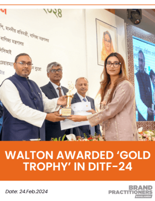 Walton awarded ‘Gold Trophy’ in DITF-24