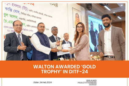 Walton awarded ‘Gold Trophy’ in DITF-24