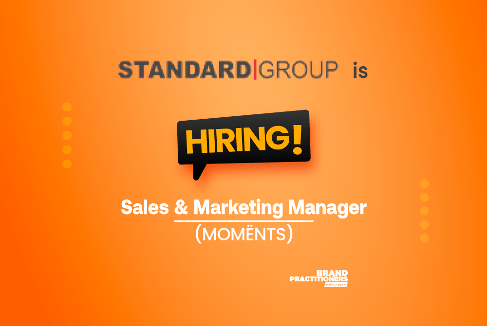 STANDARD GROUP is hiring Sales & Marketing Manager for MOMËNTS