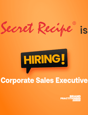 Secret Recipe is looking for Corporate Sales Executive