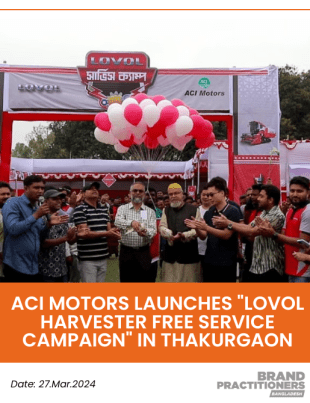 ACI Motors Launches Lovol Harvester Free Service Campaign in Thakurgaon