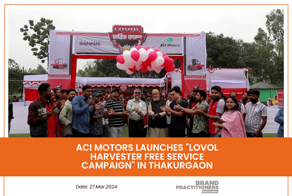 ACI Motors Launches Lovol Harvester Free Service Campaign in Thakurgaon