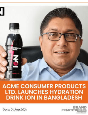 ACME Consumer Products Ltd. launches Hydration Drink ION in Bangladesh