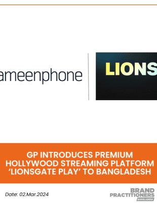 GP introduces premium hollywood streaming platform ‘Lionsgate Play’ to Bangladesh