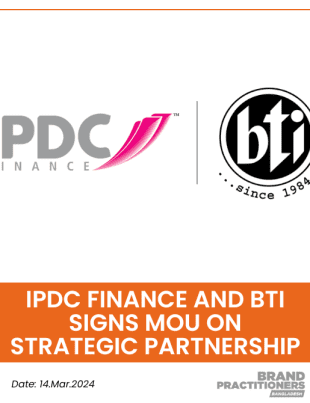 IPDC Finance and bti signs MoU on strategic partnership