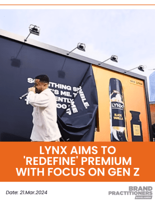 Lynx aims to 'redefine' premium with focus on Gen Z