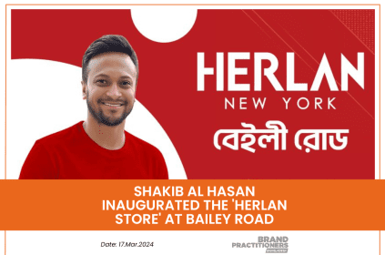 Shakib Al Hasan inaugurated the 'Herlan Store' at Bailey Road