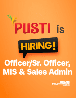 PUSTI is hiring Officer/Sr. Officer, MIS & Sales Admin