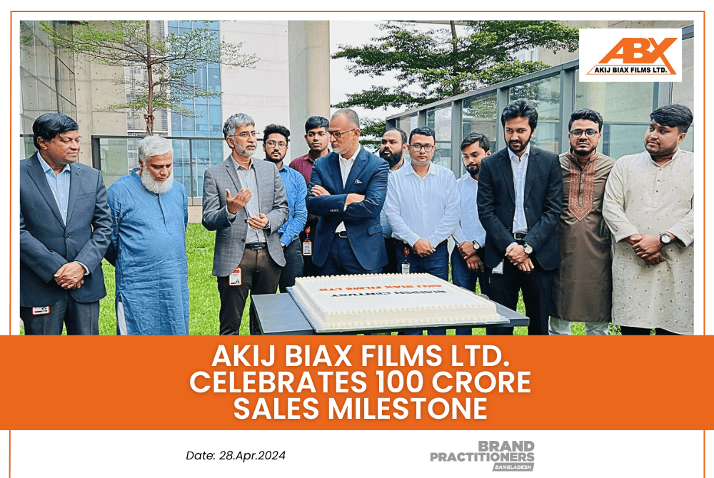 Akij BIAX Films Ltd. celebrates 100 crore sales milestone