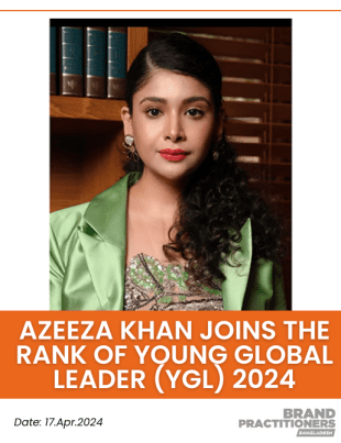 Azeeza Khan joins the rank of Young Global Leader (YGL) 2024