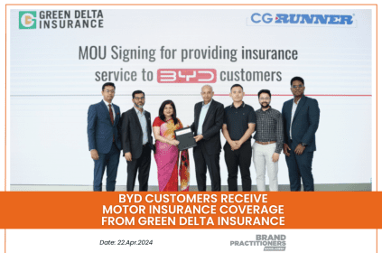 BYD customers receive motor insurance coverage from Green Delta Insurance
