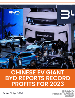 Chinese EV giant BYD Reports Record Profits for 2023