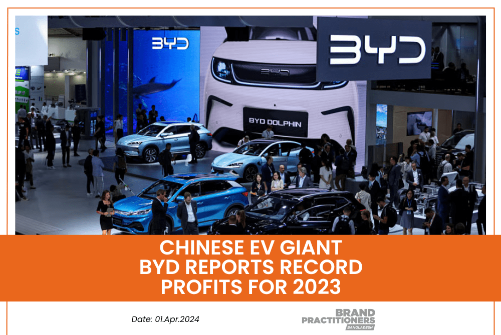 Chinese EV giant BYD Reports Record Profits for 2023