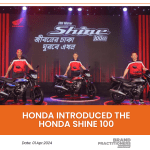 Honda introduced The Honda Shine 100