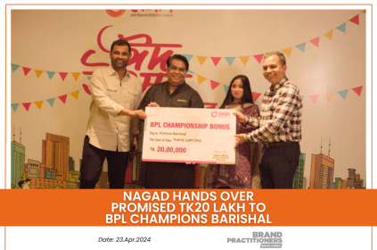 Nagad hands over promised Tk20 lakh to BPL champions Barishal