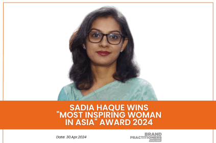 Sadia Haque Wins Most Inspiring Woman in Asia Award 2024