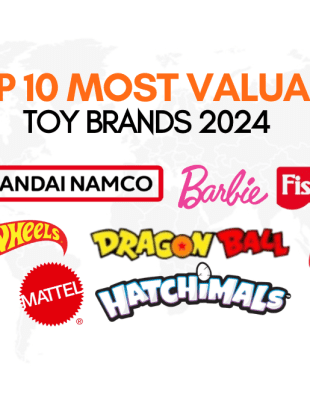 Top 10 Most Valuable Toy Brands 2024