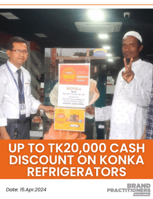 Up to Tk20,000 cash discount on Konka refrigerators