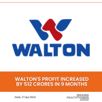 Walton's profit increased by 512 crores in 9 months