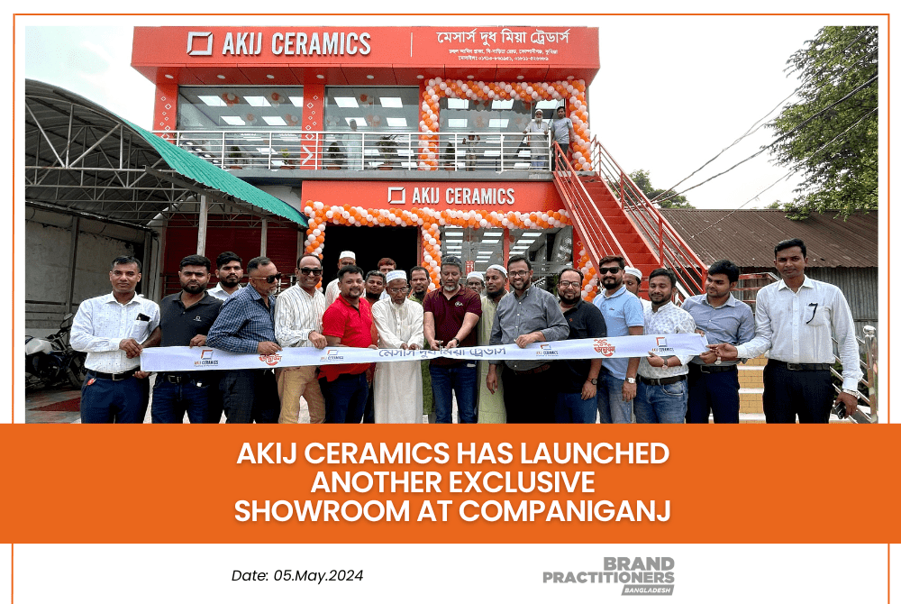 Akij Ceramics has launched another exclusive showroom at Companiganj