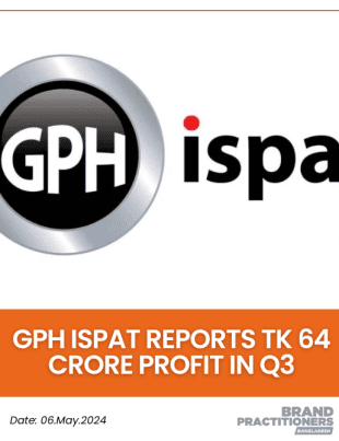 GPH Ispat reports Tk 64 crore profit in Q3