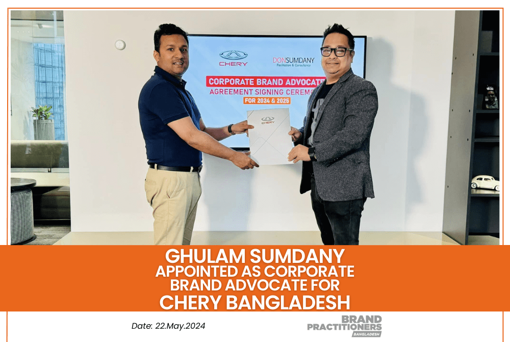 Ghulam Sumdany Appointed as Corporate Brand Advocate for Chery Bangladesh