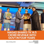 Nagad shares Tk 14.5 croRe Revenue with Govt in Four years