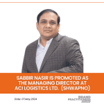 Sabbir Nasir is Promoted as the Managing Director at ACI Logistics Ltd. (Shwapno)
