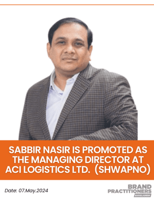 Sabbir Nasir is Promoted as the Managing Director at ACI Logistics Ltd. (Shwapno)