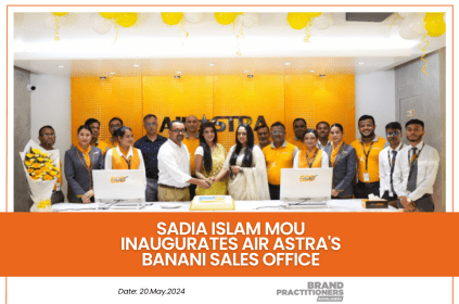 Sadia Islam Mou inaugurates Air Astra's Banani sales office