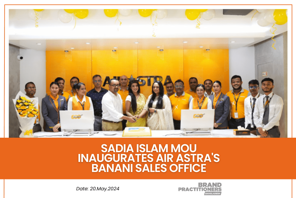 Sadia Islam Mou inaugurates Air Astra's Banani sales office